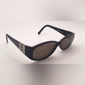 Chelsea Morgan Sun Black Oval Sunglasses Frames Only